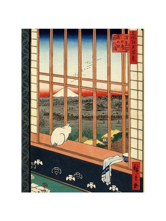 hot-หน้าต่างแมวสไตล์ญี่ปุ่นอิซากายะ-ห้องเช่าห้องนอนตกแต่งผ้าแขวนผ้าตกแต่งภาพพื้นหลังผ้าติดผนัง