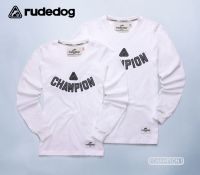 Rudedog แขนยาวชาย รุ่น Champion ขาว (ราคาต่อตัว)