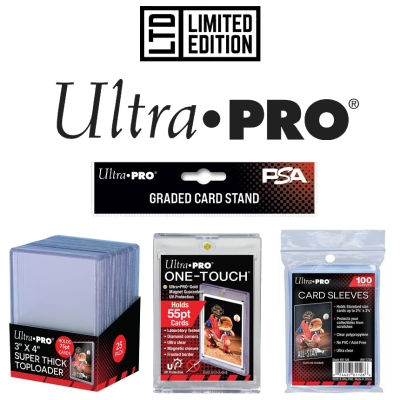 ซองแข็งใส่การ์ด TopLoader ขาตั้งการ์ด PSA UltraPro กระเป๋าใส่บัตร Top Loader 35pt/55pt Ultra Pro Card Magnet Holder/Case