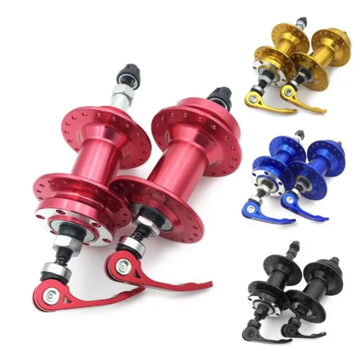 SHUNAN Bike Hub 36 Holes Rear+Front Aluminum Alloy Disc Brake Hubs