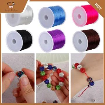60m Strong Elastic Stretchy Beading Thread Cord Bracelet String