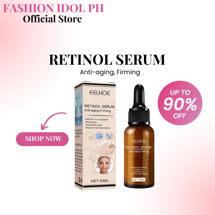 Eelhoe Retinol Anti Wrinkle Serum Lifting Firming Face Essence | Lazada PH