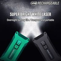 Super Bright 2 LED Flashlight Rechargeable Camping Light Compact Portable Waterproof Outdoor Light Wide Range of Lighting Rechargeable  Flashlights
