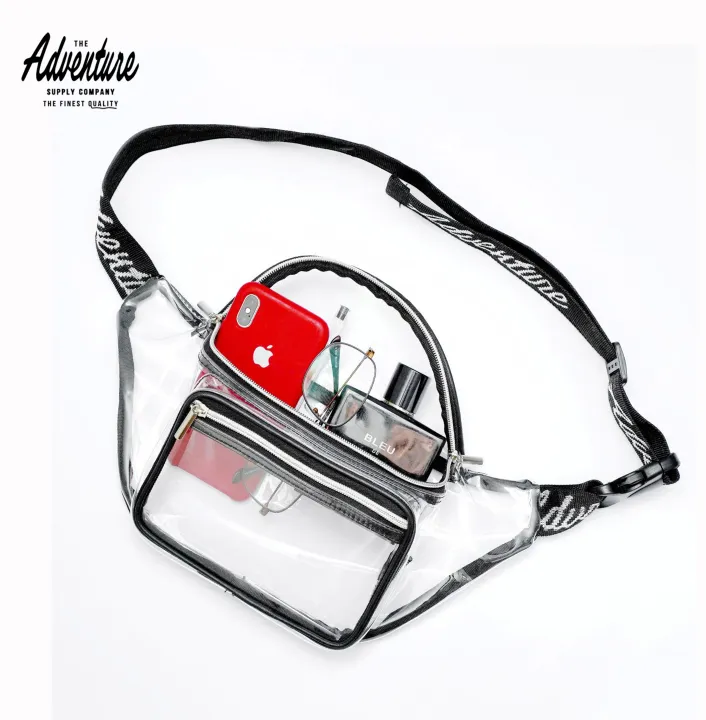 Adventure Belt bag Fanny pack Charlie Transparent (Adventure Strap