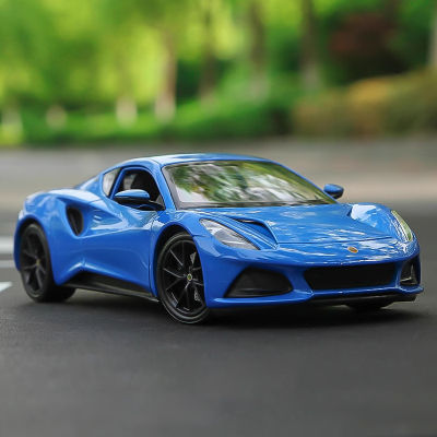 WELLY 1:24 Lotus Emira Supercar Alloy Car Diecasts &amp; Toy Vehicles Car Model Miniature Scale Model Car For Children