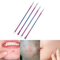 【cw】 4Pcs Blackhead Removal Needles Dot Cleaner Extractor Acne Treatment Needle Set Face