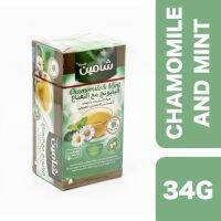 อาหารนำเข้า Import foods? (x1) Chamia Natural Herbs 20 sachets (CHAMOMILE WITH MINT) 34g++ ชาเมีย เนเชอรัล เฮิร์บ 20 ซอง (ดอกคาร์โมมายและมิ้น) 34 กรัม