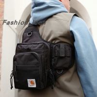 Carhartt New Carhartt Chest Bag Messenger Bag Shoulder Bag Men And Women Skateboard Tide Brand Function Bag Backpack Pocket