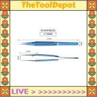 TheToolDepot 0.15Mm ไทเทเนียมอัลลอยด์ไม่ใช่แม่เหล็กความแข็งสูงโครงสร้างขั้นตอนแม่นยำมากการบินด้วยลายนิ้วมือที่แม่นยำชิป IC เครื่องมือซ่อมแซม BGA