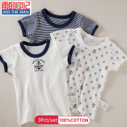 03 Áo thun thời trang Baju chất liệu cotton 100% cho bé trai 6 tháng