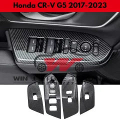 NEW ARRIVAL]Honda CRV 2017-2022 Carbon Fiber Trim/Glossy Black M4