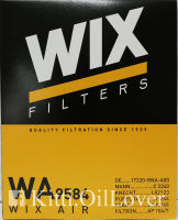 Wix air filter WA9584 9584 ไส้กรองอากาศ Honda ฮอนด้า Civic ซีวิค FD เอฟดี 1.8 2006 - 2011 17220-RNA-A00