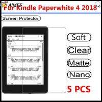 AIMEE 5pcs ความโปร่งใสสูง 6andquot; e-Reader ป้องกันลายนิ้วมือ อารักขา ฟิล์มป้องกัน ป้องกันหน้าจอ Matte