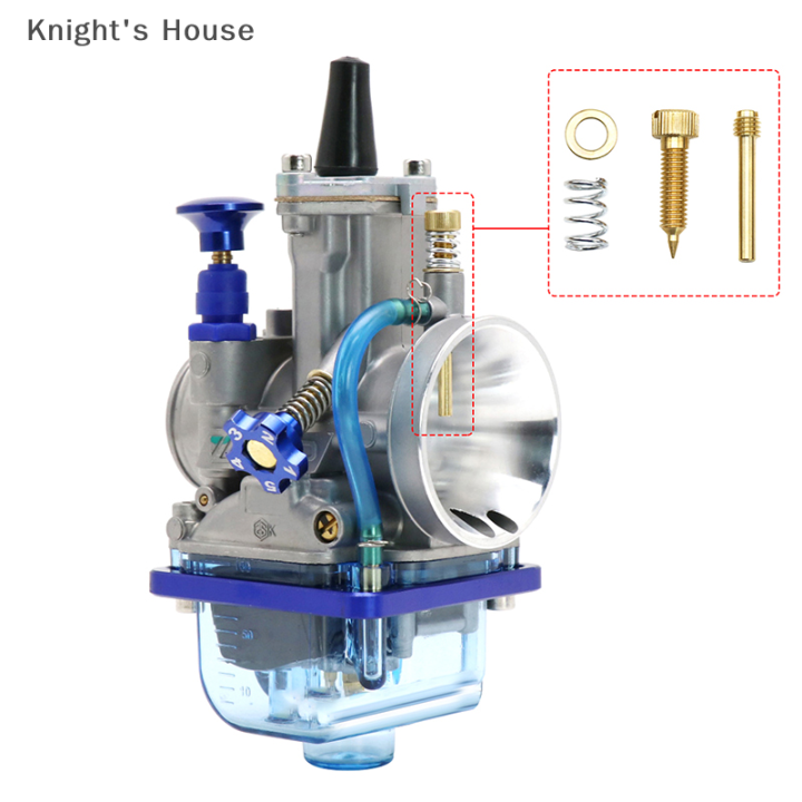 knights-house-คาร์บูเรเตอร์รถจักรยานยนต์1ชุดปรับพลังงานเจ็ท-pwk-สกรูปรับคาร์บูเรเตอร์สำหรับ21-34มม