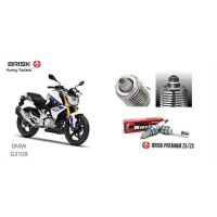 หัวเทียน BRISK PREMIUM ZS ไร้เขี้ยว แกนเงิน BMW G310R Spark Plug (SZ01RC) เฉพาะน้ำมันเบนซิน 95 Made in EU