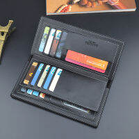 New Hot Men PU Leather Wallets Mens Long Design Causal Purses Male Folding Wallet Coin Card Holders High Quality Slim Money Bag