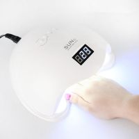 เครื่องอบเล็บเจล 80 วัตต์ led 36 ดวง แห้งไวมาก uv led nail lamp 80w smart lamp เครื่องอบเล็บ