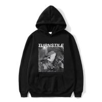 Turnstile Glow on Graphic Hoodie Turnstile Step To Rhythm Hooded Tracksuit All-match Men Art Aesthetic Oversized Hoodies Size XS-4XL