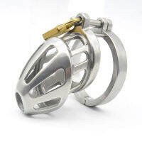 CHASTE BIRD Stainless Steel Male Chastity Device Chastity Belt Cage Ring Mens Virginity Lock Ring A200