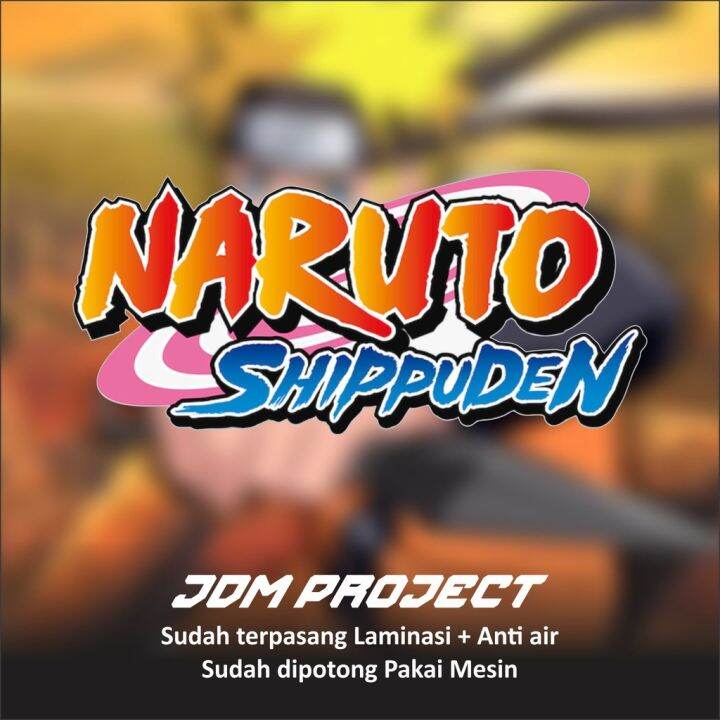 sticker anime naruto shippuden ukuran 9,5 cm JDM Lazada Indonesia