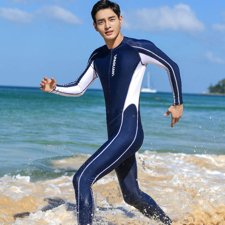 zzooi-long-sleeve-rash-guard-men-front-zipper-one-piece-wetsuit-swimming-diving-suit-snorkeling-surfing-swimwear-beach-wear-body-suits