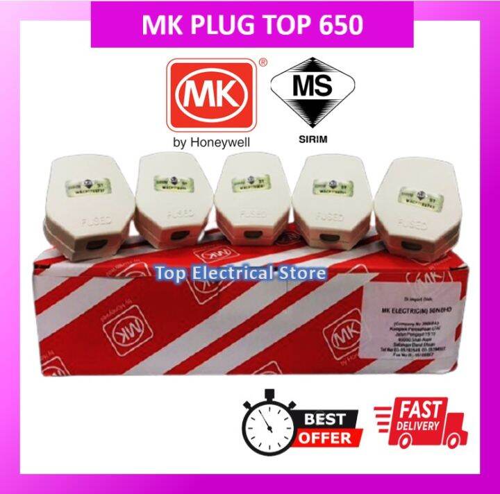 Mk 13a Plug Top 3 Pin Plug Top Mk 650whi 3 Pin 240v Mk13a Fused Plugtop