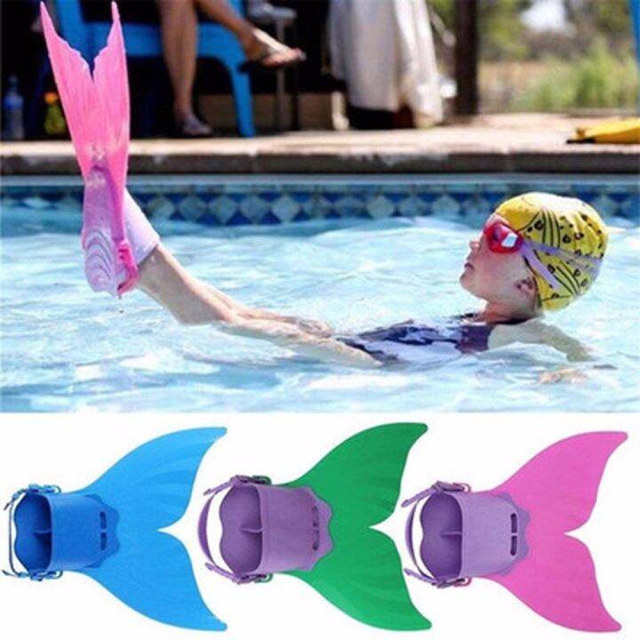 ASDFDHFU Adjustable Children Submersible Diving Feet Tail Water Sports ...