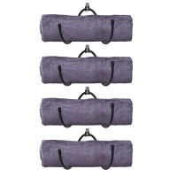 4pcslot Yoga Mat Wall Rack Wall Storage Mount Wall Holder Storage Shelf for Foam Rollers