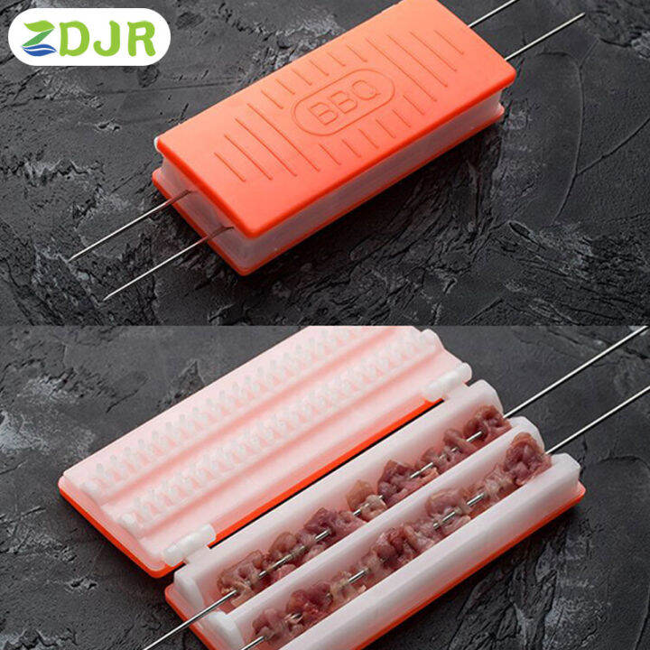 zdjr-bbq-เครื่องไม้เสียบเนื้อสัตว์อย่างรวดเร็วกล่องเครื่องมือไม้เสียบเนื้อสัตว์แบบพกพาสำหรับห้องครัวและเตากลางแจ้ง