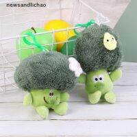 DSF Studio Newsandlichao น่ารัก ผัก Broccoli ตุ๊กตายัดไส้ ตุ๊กตาคู่ พวงกุญแจ กระเป๋า จี้ ของขวัญเด็ก ดี