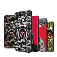 Bape Shark อ่อนนุ่ม เคสโทรศัพท์ หรับ VIVO Y53 Y91C Y55 Y55S Y93 Y95 Y53S Y81I Y50 Y71 Y30 Y91 V15 V11 Y81S V20 Y81 V23 V21E V21 V20I Pro SE Black ปก