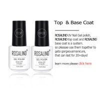 Rosalind 7ML Base or top coat Gel Semi-Permanent gel lacquer