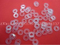 ☋✚ 100pcs/lot M2.2x6x0.3 M2.2 plastic pvc flat washer gasket