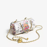 Bear Graffiti Ladys S Chain Mobile Phone Shoulder Bags Simple Small Square Bag Womens Luxury Designer Handbags for Women