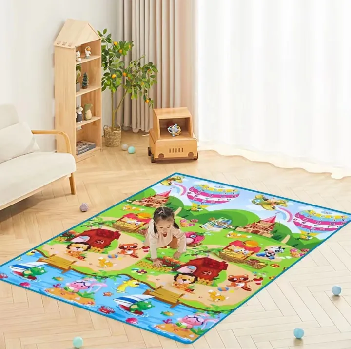 Baby PVC Play Mat Baby Play Mat NonToxic Safety Mat 150*180 Lazada PH