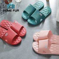 Home Fur รองเท้าแตะ ยางEVA กันลื่น ยางนิ่ม ส่วมใส่สบาย เหมาะกับใส่ในบ้านและห้องน้ำ