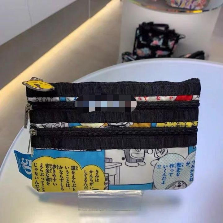 li-shibao-ใหม่สามชั้นซิปกระเป๋าคลัทช์กระเป๋าสตางค์กระเป๋าเครื่องสำอาง7158