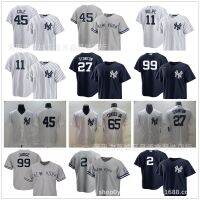 ◈☞ Yankees Yankees baseball uniform 2 JETER 45 25 45 27 26 99 embroidered jersey training clothes