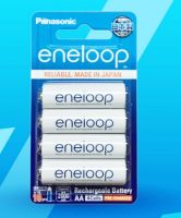 ENELOOP ถ่านชาร์จ AA (4 ก้อน) รุ่น BK-3MCCE/4NT - White