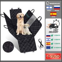 Dog Carriers Car Seat Cover Waterproof Pet Travel Dog Carrier Hammock Car Rear Back Seat Protector Mat Safety Carrier For Dogs