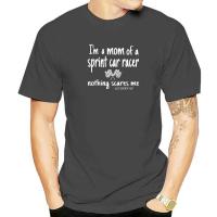 Sprint Car Racing Rally Dirt Track Racing Racers Mom Quote Tshirt Holiday T Shirts Popular Cotton Man Tees Printing