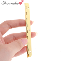 shounahe?Cheap? 2PCS 100*9mm บานพับโลหะยาวสำหรับตู้เฟอร์นิเจอร์ wooden Gift BOX