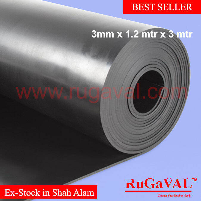 Nitrile Rubber Sheet A4 Size – 1mm, 1.5mm, 2mm, Or 3mm Thick – Oil & Water Resistant – Unbranded
