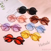 【hot sale】ↂ♘ D03 KIDSUP-Kids Sunglasses Flower Pattern Anti-UV Sunglasses Photography Props for Boys and Girls