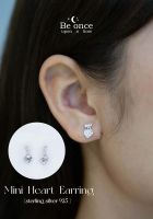 ต่างหูเงินแท้ 925  รุ่น Mini  Heart  Earring