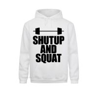 Men Shut Up And Squat Mens Sportswear Cotton Fall Casual Kawaii Harajuku Hoodies Male Tops Jacket High Quality Size XS-4XL