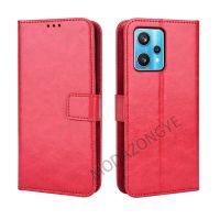 เคสกระเป๋าสตางค์สำหรับ Realme 9เคสแบบพับปิดได้มีขาตั้งฝาปิด PU หนังกลับ