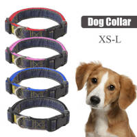 LINDSAY Double Training Outdoor For Small Dog Widening Necklace Neck Strap Dog Collar Pet Supplies