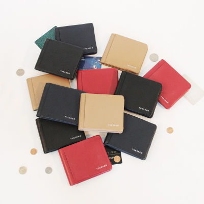 KITE wallet - กระเป๋าสตางค์หนังแท้ สีดำ   THEOREM