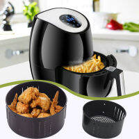 ITEFUG แข็งแรง ไม่ติด ย่าง เครื่องล้างจานปลอดภัย พอดีกับ Airfryer อุปกรณ์เสริมหม้อทอดอากาศ ถาดอบ เครื่องครัว ตะกร้าทอดอากาศ เครื่องมือทำอาหาร